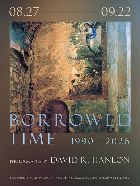 Borrowed Time Poster for David R. Hanlon’s “Borrowed Time” photography exhibition