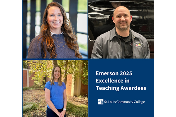 Emerson 2025 Excellence in Teaching awardees width=