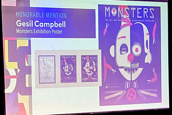 Gesi Campbell work featured at student art exhibition