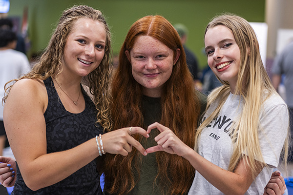 student club members