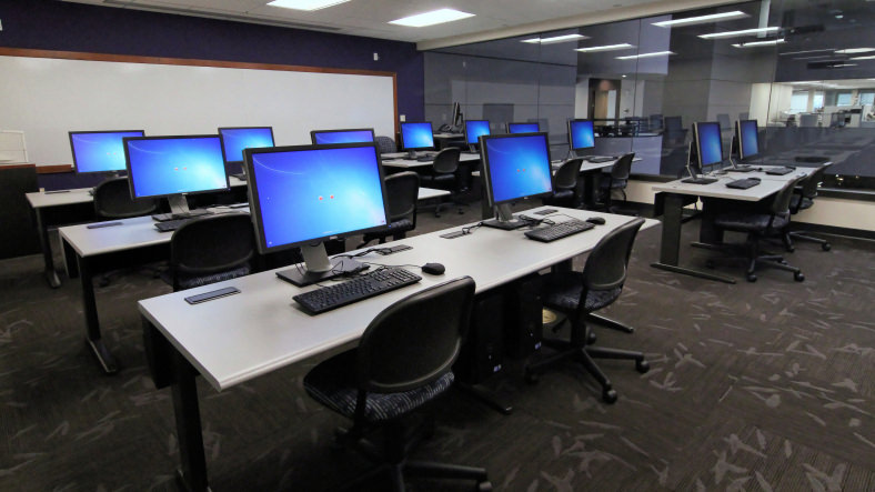 Corporate College Computer Classroom