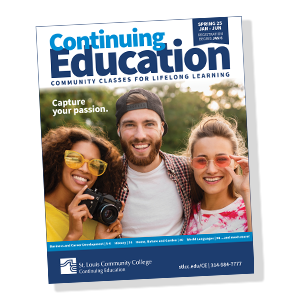 spring 2025 continuing education catalog cover