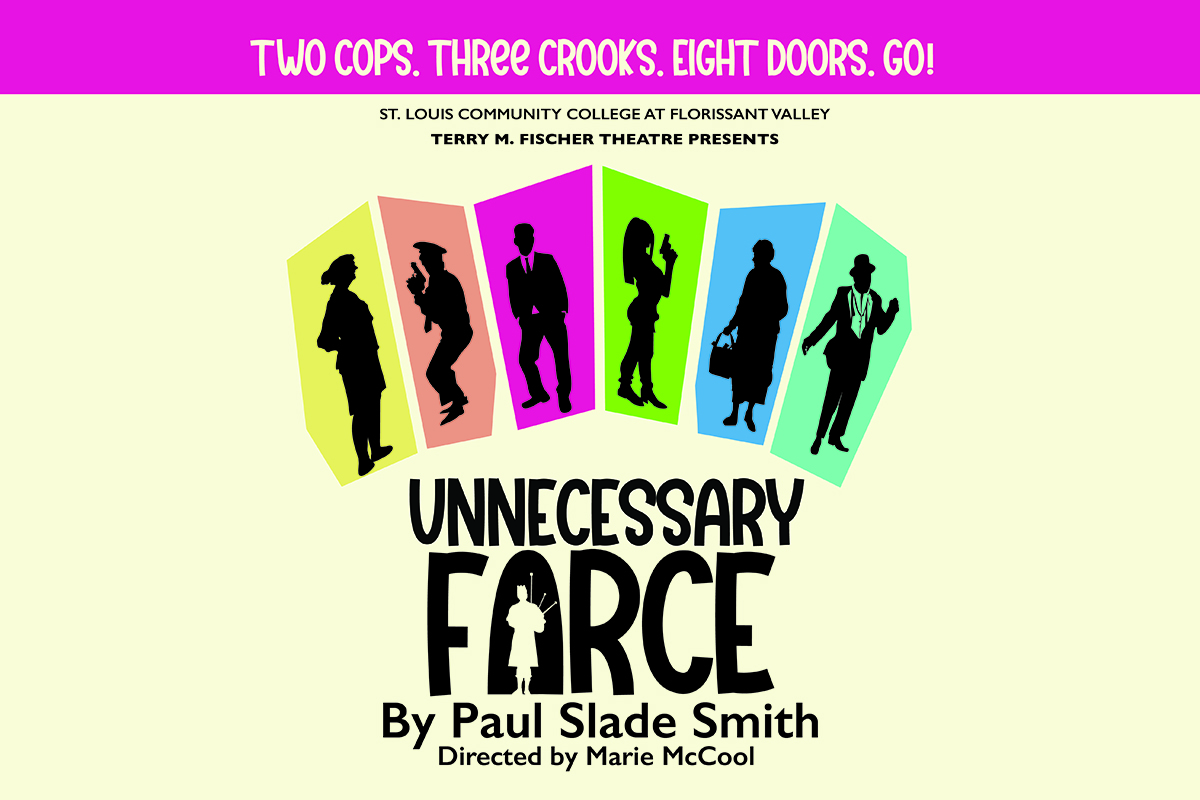 Unnecessary Farce production poster