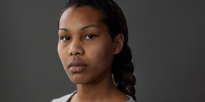 Mia, a women's voices model