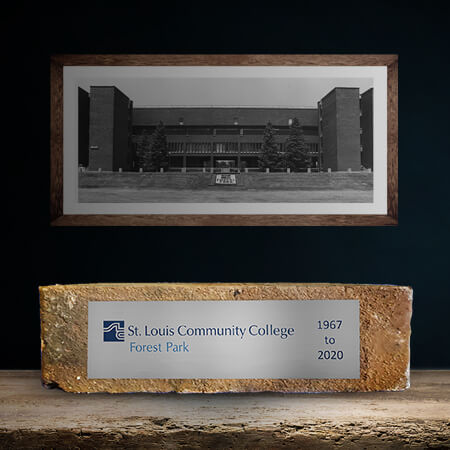 STLCC Commemorative Brick Example