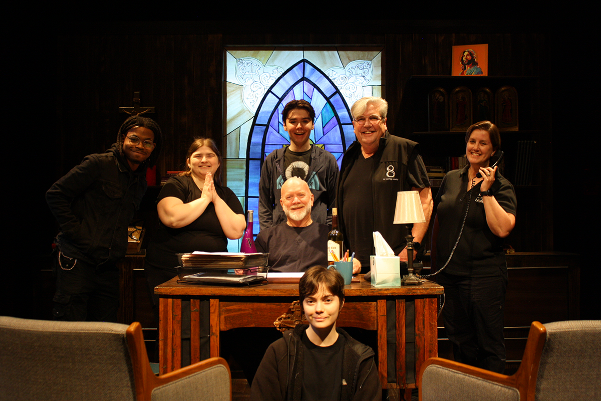 faculty and students participating in theatre productions