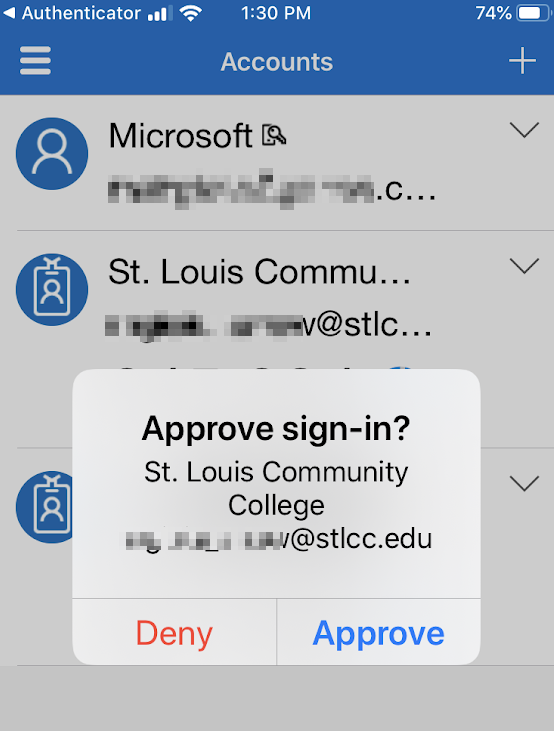 Authenticator App Approval