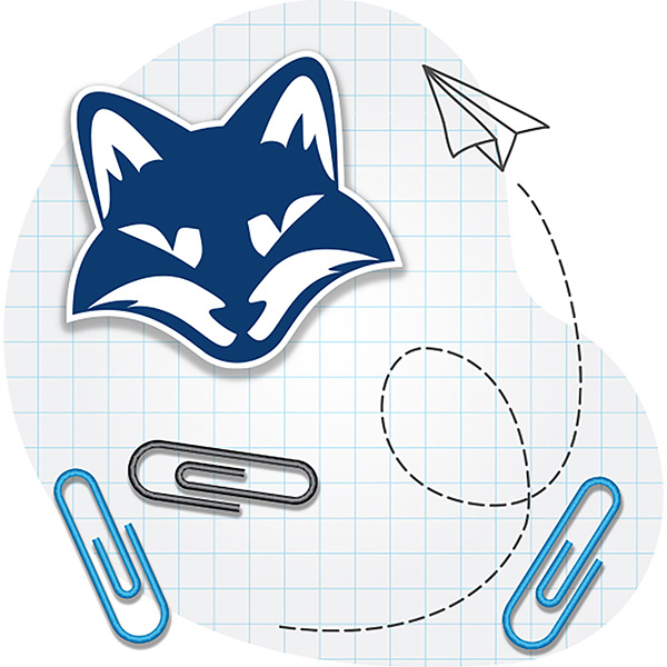 Archie Fox Mascot Logo