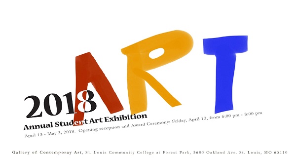 STLCC-Forest Park Student Art Exhibit Opens April 13