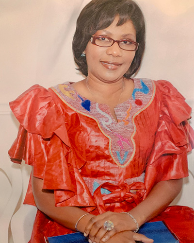 Rokhaya “Daba” N. Ndao, Ph.D., professor of mathematics, recipient of the 48th David L. Underwood Memorial Lecture Award