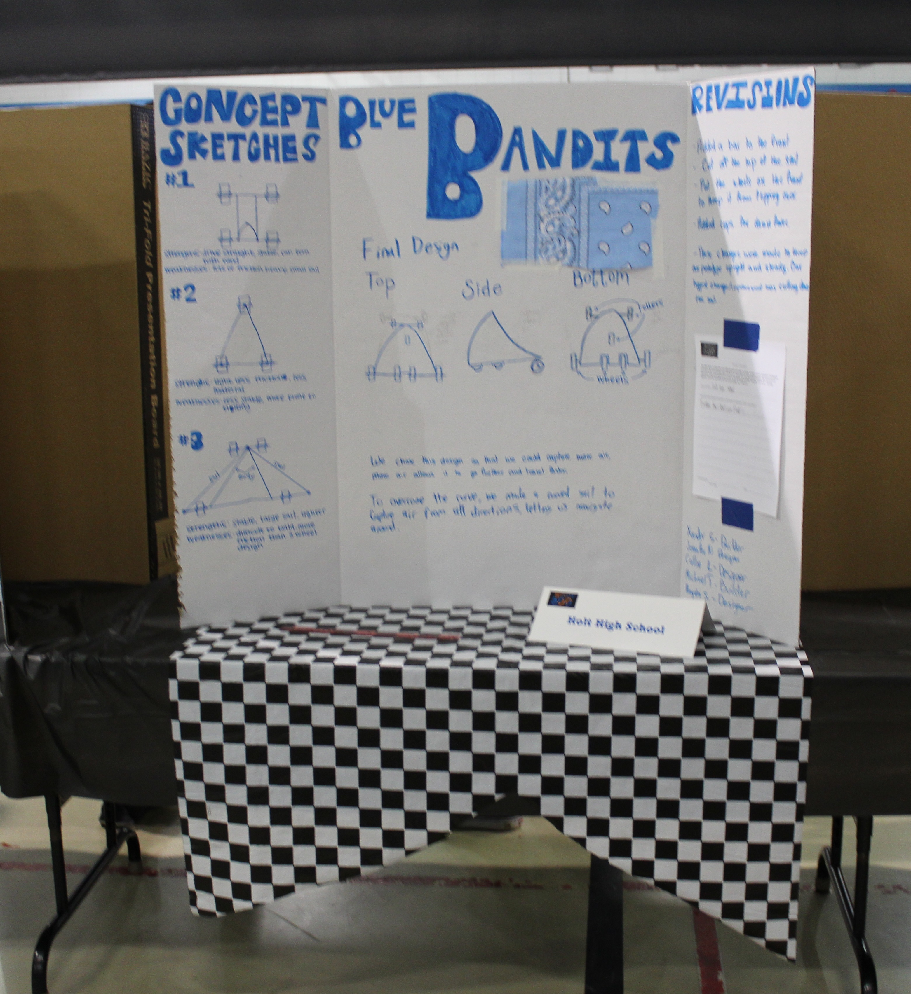 Bandits entry in PLTW competition