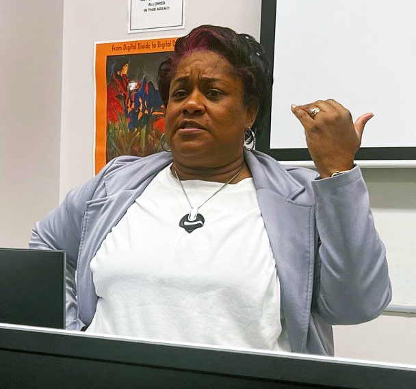 Phyllis Davis, STLCC professor, mentors the U.S. Cybersecurity team for international competitions