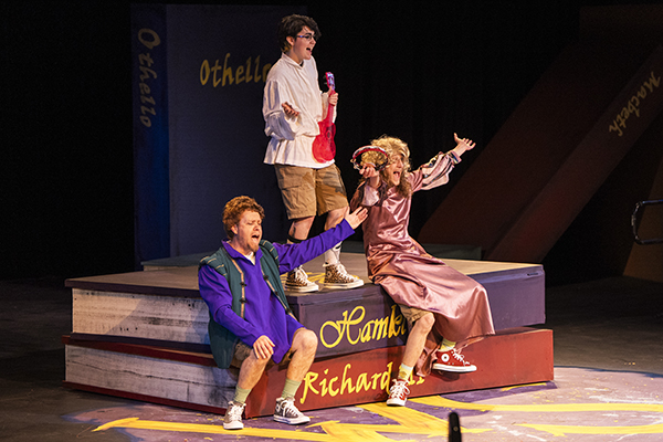 Live Shakespeare production at the STLCC-Forest Park performing arts center