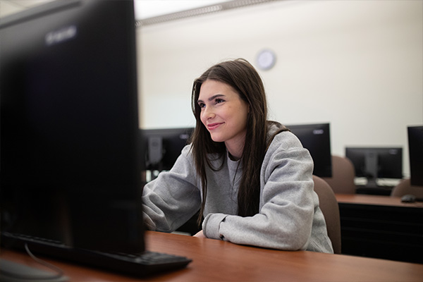 Classes held in computer labs