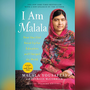 Book cover of I Am Malala. 