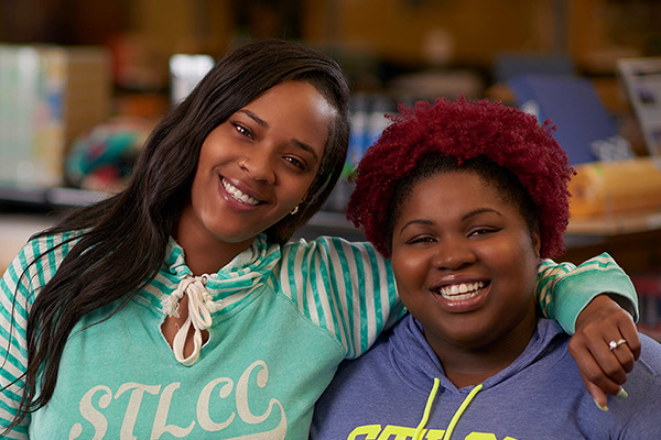 Two STLCC students
