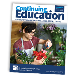 Spring 2022 Continuing Education catalog cover