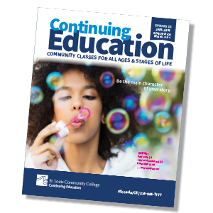 Spring 2023 Continuing Education catalog cover